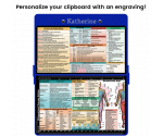 WhiteCoat Clipboard® - Blue Occupational Therapy Edition